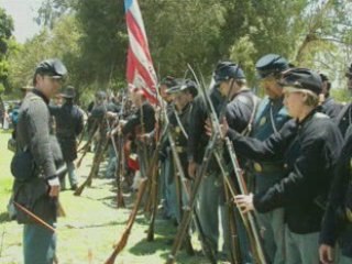American Civil War re-enactment