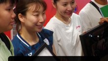 Shida and Igarashi meet the fans
