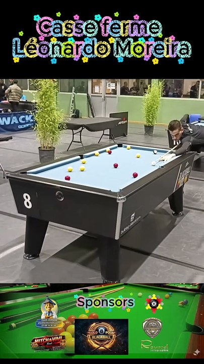 Casse ferme Léonardo moreira #8ballpool #8ball #8pool #blackball #billard #pourtoi #fyp