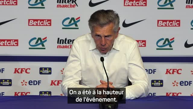 Nice - Puel : "On méritait autant que Lens"