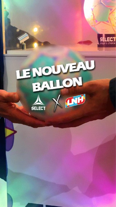 Le nouveau ballon LNH 2026/2027 par Mathieu Grebille ✨ #handball #Hand #Ballon #Select #LNH