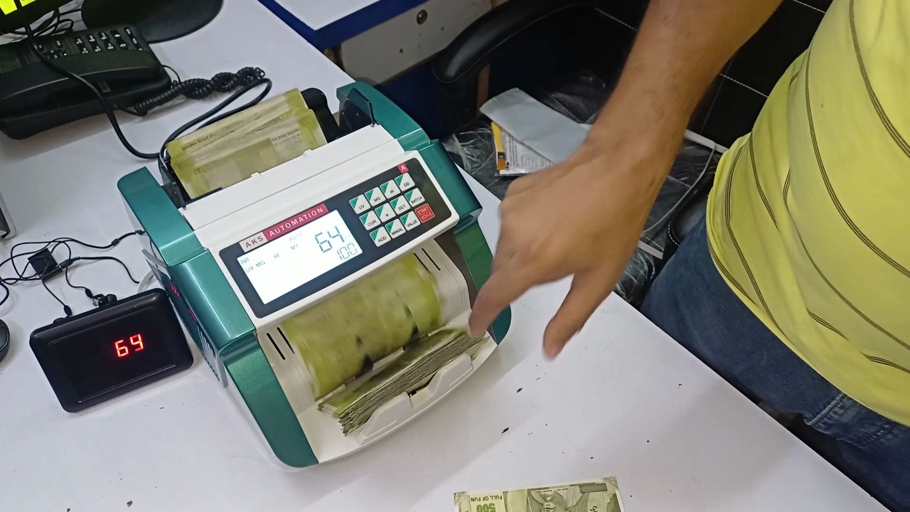Top Cash Counting Machine Dealer & Supplier in Seelampur, Delhi | AKS Automation