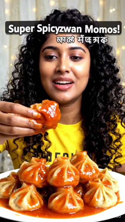 Smoky Tandoori Momos ASMR 🔥