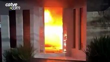 Clínica de estética é atingida por incêndio durante a madrugada em Cascavel
