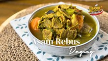 Resipi Asam Rebus Daging Paling Padu. Masam Pedas Dia Memang Ngam