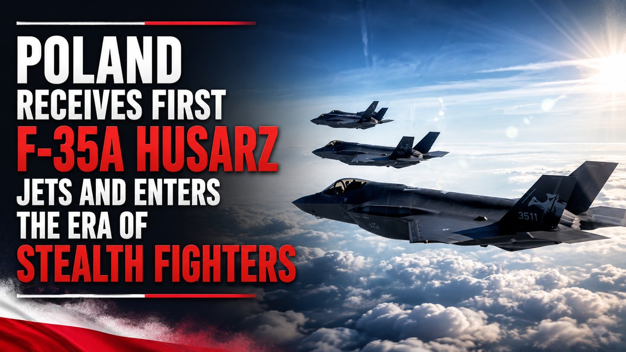 Poland receives first F-35A Husarz jets and enters the era of stealth fighters