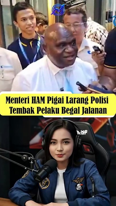 Menteri HAM Pigai Larang Polisi Tembak di Tempat Pelaku Begal Jalanan!