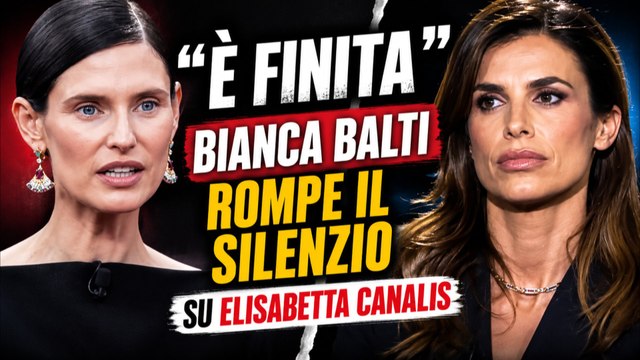 “È FINITA” BIANCA BALTI ROMPE IL SILENZIO SU ELISABETTA CANALIS