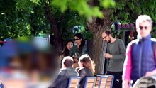 Gabriela Guillén, tarde de parque con el hombre de su vida