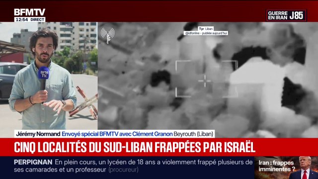 Guerre au Moyen-Orient: six secouristes tués dans des frappes israéliennes dans le sud du Liban