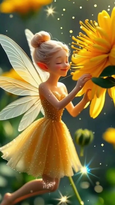 Golden Sunflower Fairy 🌻✨ | Magical Fantasy World You’ll Never Forget