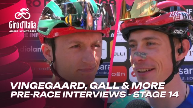 Vingegaard: This is one of the most important stages of the giro. 🗣️ | Interview Giro d'Italia 2026