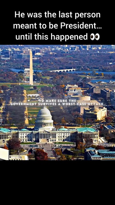 He was the last person meant to be President… until this happened 👀