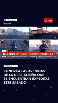 Conozca las avenidas de la urbe alteña que se encuentran expeditas este sábado