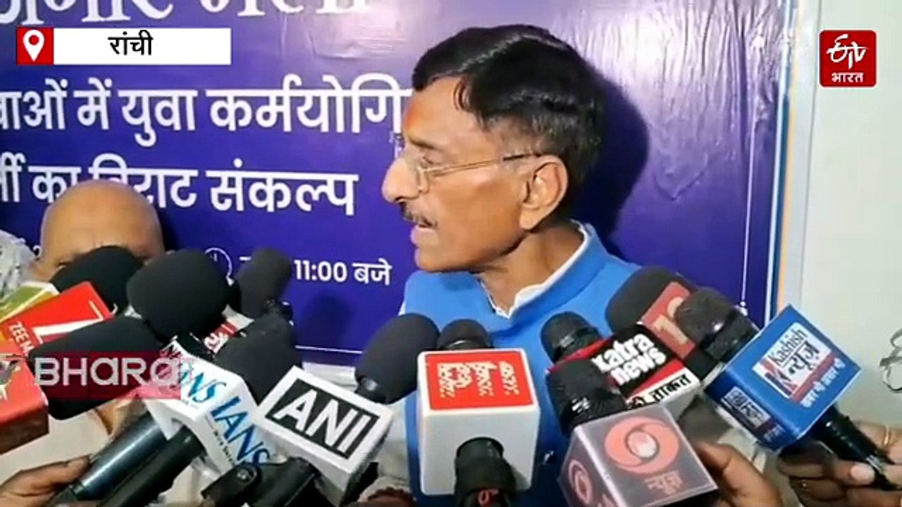 देश में नहीं है महंगाई, सब कुछ कंट्रोल में, रांची में केंद्रीय रक्षा राज्य मंत्री संजय सेठ का दावा