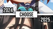 2024 VS 2025 Anime Opening🎵Choose the Best One (N°2)