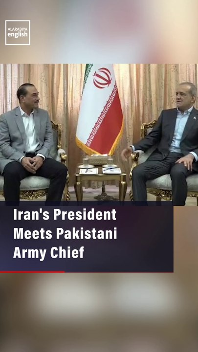 Iran's President Meets Pakistani Army Chief