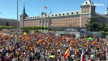 Más de 120.000 personas exigen en Madrid elecciones generales ya: "¡Sánchez, dimisión!"
