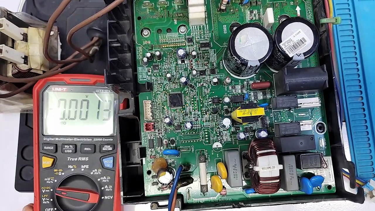 Gree Dc inverter ac E6 error ooutdoor pcb Dc inverter ac pcb training centre & diagram book - Babar Electronics HVACR