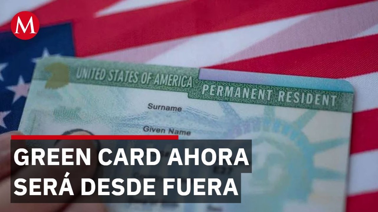 Solicitud de Green Card deberá validarse en el exterior: Eunice Rendón