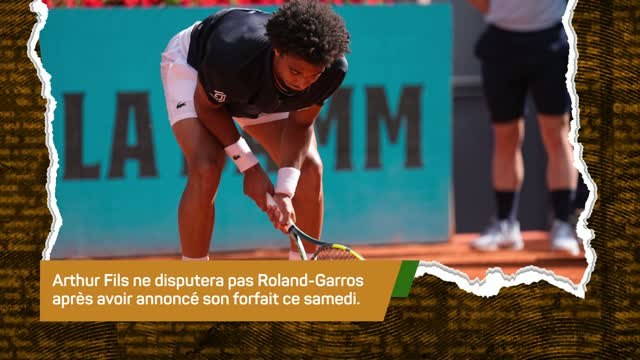 Roland-Garros - Fils annonce son forfait !