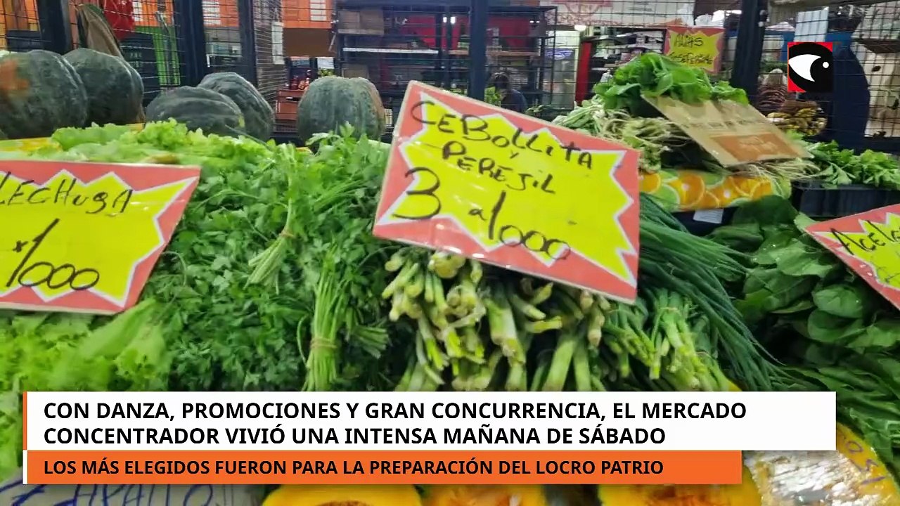 Con danza, promociones y gran concurrencia, el Mercado Concentrador vivió una intensa jornada