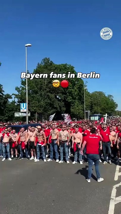 Bayern, i tifosi invadono Berlino per la finale di Coppa di Germania