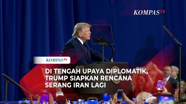 AS-Iran Tegang! Trump Beri Sinyal Siapkan Serangan Baru, Iran Ancam Balasan Besar