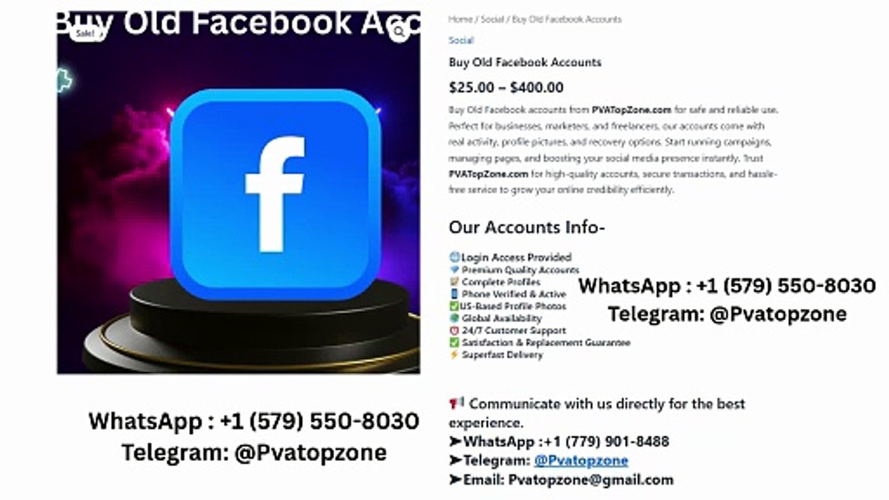 7 Best Sites to Buy Old Facebook Accounts in 2026