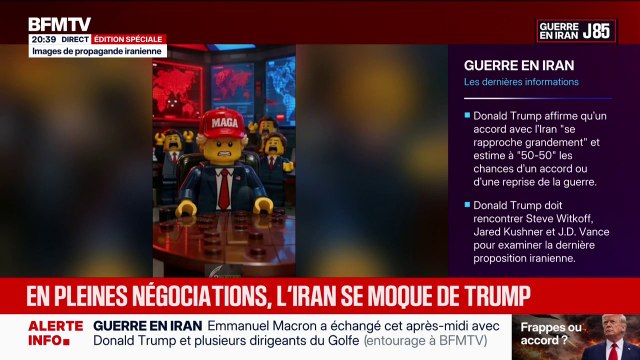 Guerre au Moyen-Orient: l’Iran se moque de Donald Trump en pleine négociation pour un accord