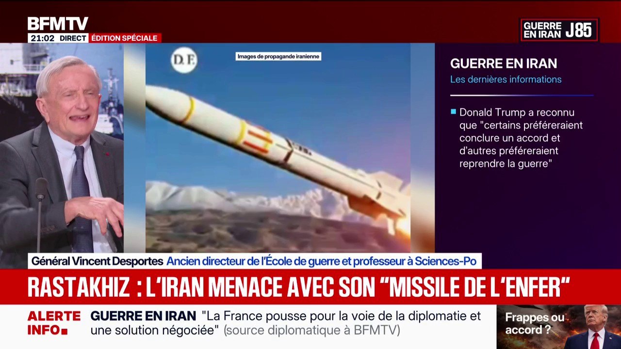 L’Iran dit avoir des missiles à impulsion électromagnétique: "Ça va casser les capacités de transmission", analyse le général Vincent Desportes