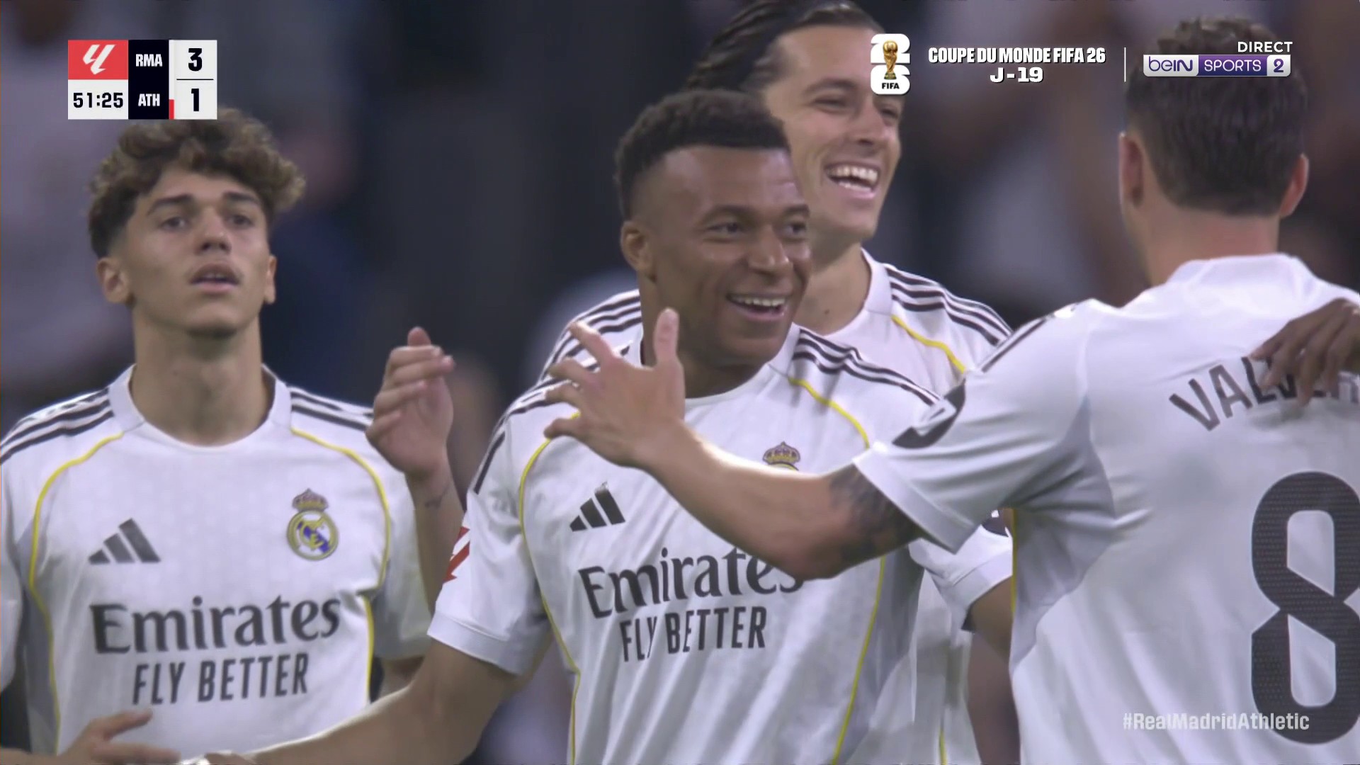 La Liga : Mbappé y va de son but et célèbre avec Arbeloa