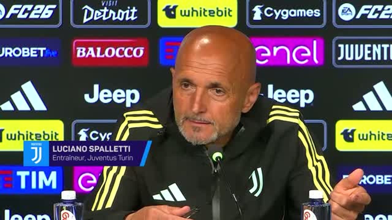 Juventus - Spalletti : "Démissionner ? Ça ne m'a jamais traversé l'esprit"