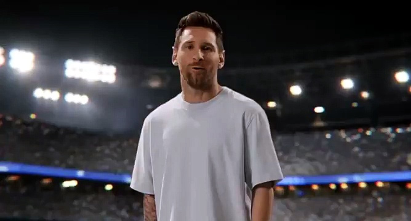 Messi hablando inglés