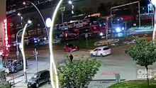 Giresun’da aynı aileden 3'ü çocuk 5 kişini öldüğü kaza kamerada