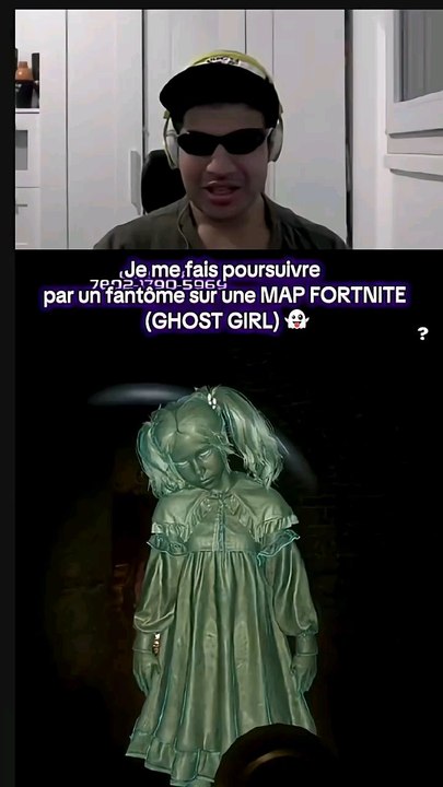 Je me fais poursuivre par un fantôme sur une MAP HORREUR FORTNITE ! (GHOST GIRL) 👻