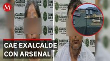 Detienen a exalcalde de Tampamolón y a su esposa en posesión de armas