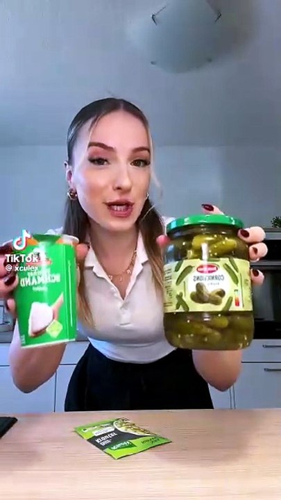 Gewürzgurken salat teil 1