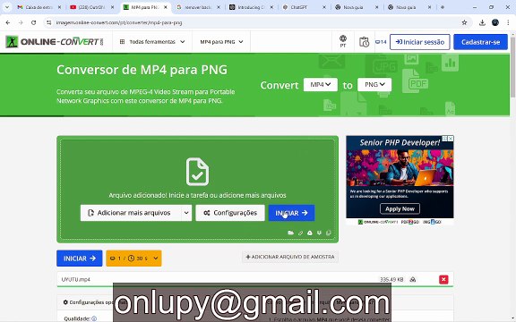 Como Converter Video MP4 em Varias imagens. Separar video Mp4 em varias imagens PNG ou JPG . FREE
