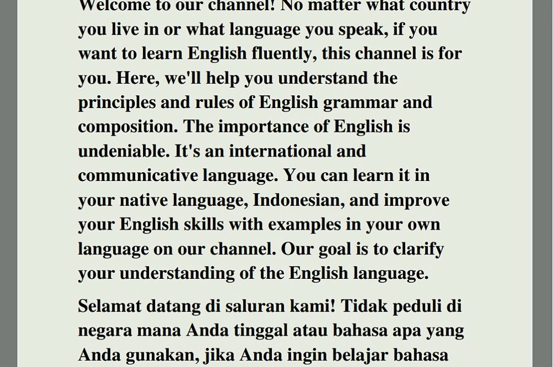 Pelajari subjek, predikat, frasa, dan klausa dalam bahasa ibu Anda, bahasa Indonesia