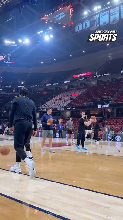 The captain has touched down in Cleveland for Game 3