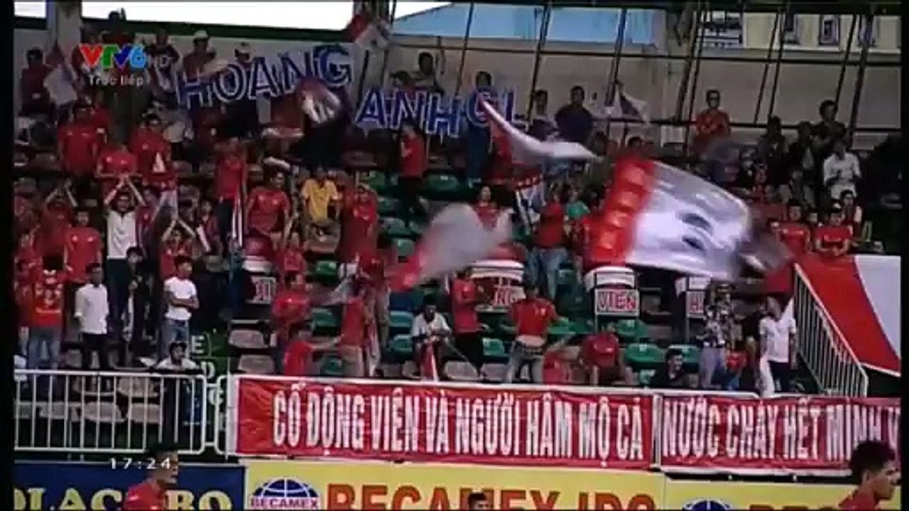 Hoàng Anh Gia Lai 4-2 Than Quảng Ninh - Goals and Highlights (17/9/2017) | VTV6 HD