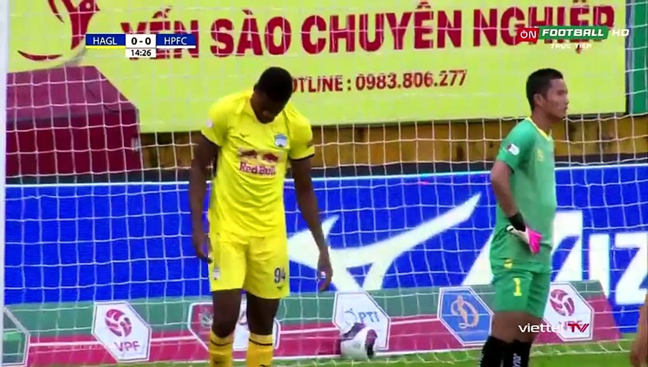 Hoàng Anh Gia Lai 1-2 Hải Phòng - Goals and Highlights (19/8/2022) | VTVcab 16 - On Football (ViettelTV)