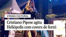 Cristiano Pipow agita Heliópolis com covers de forró