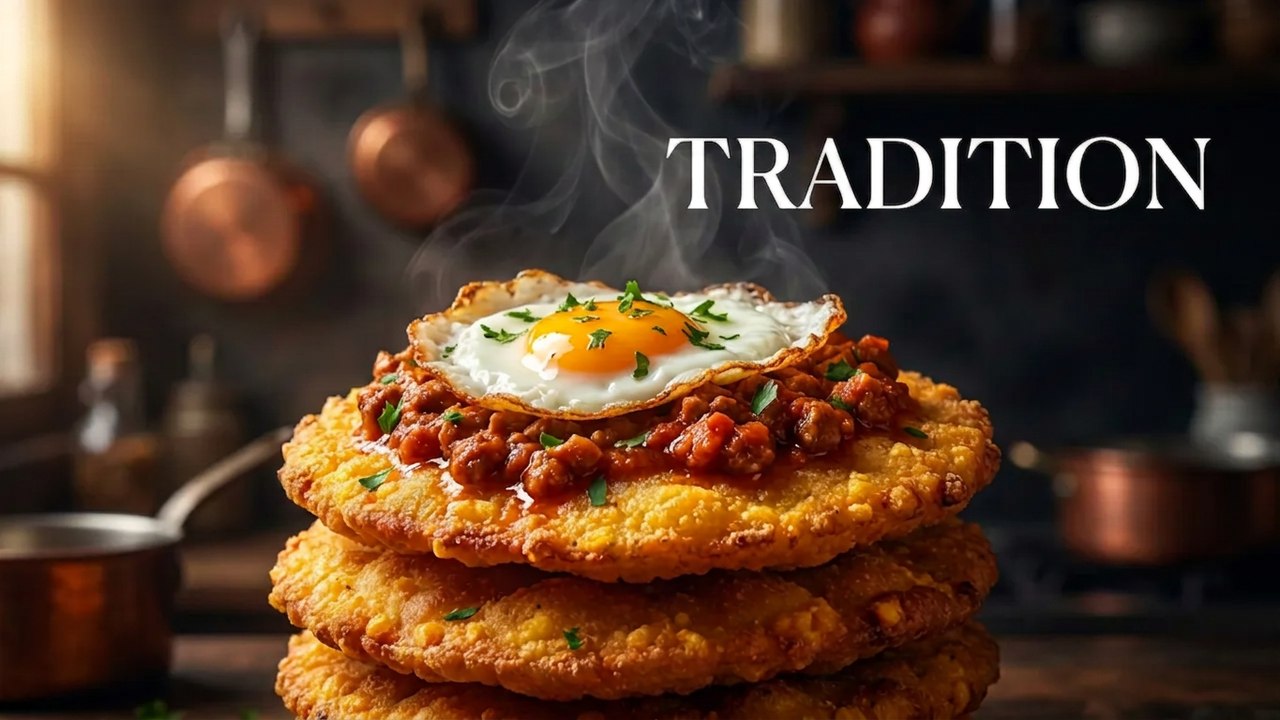 Crispiest Fried Bread Ever! Traditional Asturia...