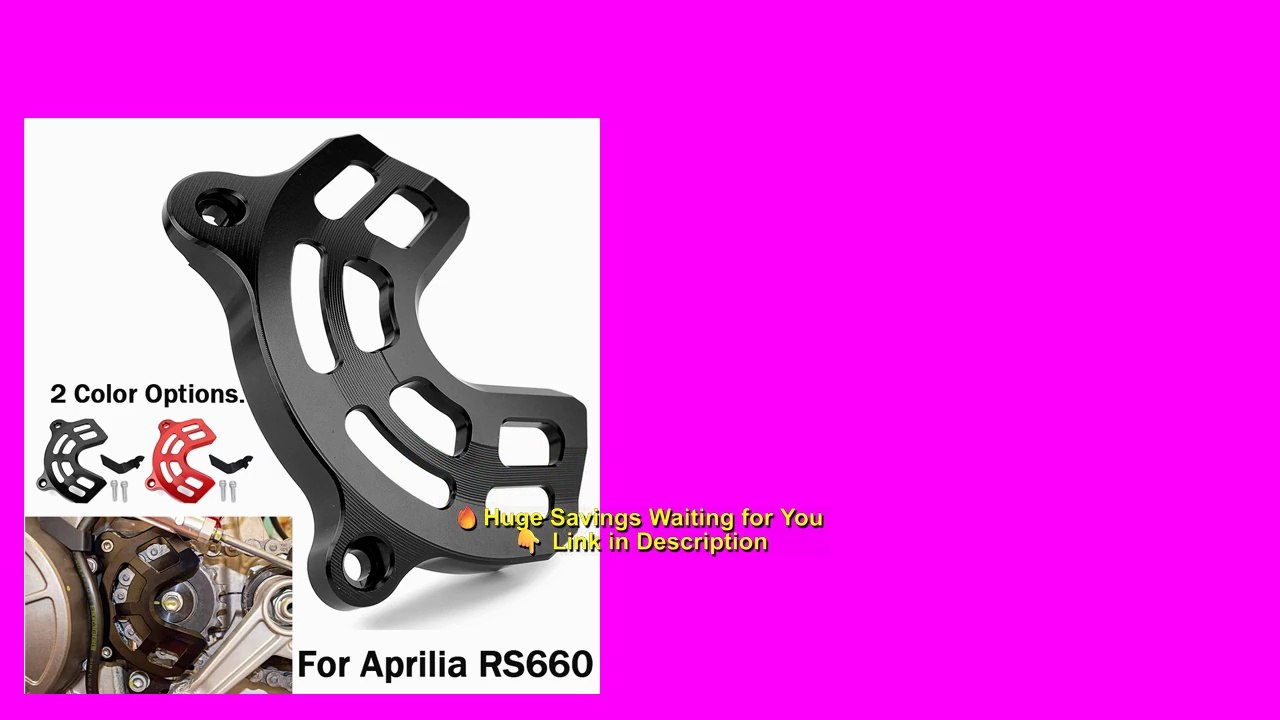 For 2020-2023 Aprilia RS660 Front Chain Protector Sprocket Guards Cover RS 660 RS660 2021 2022 TPS Sensor Guard Cover Protector