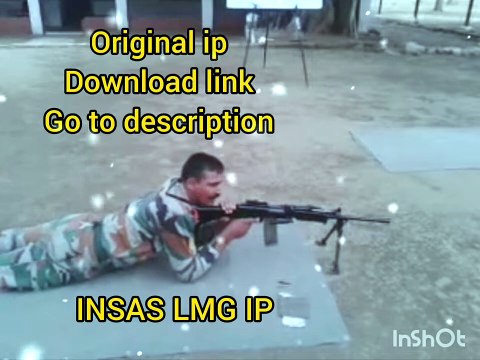 insas lmg ip . 5.56 mm insas lmg ki chal padne wali roke aur unhe door karne ka tariqa sikhana hai