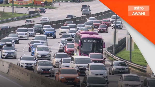 Trafik mula perlahan sempena cuti sekolah, Aidiladha