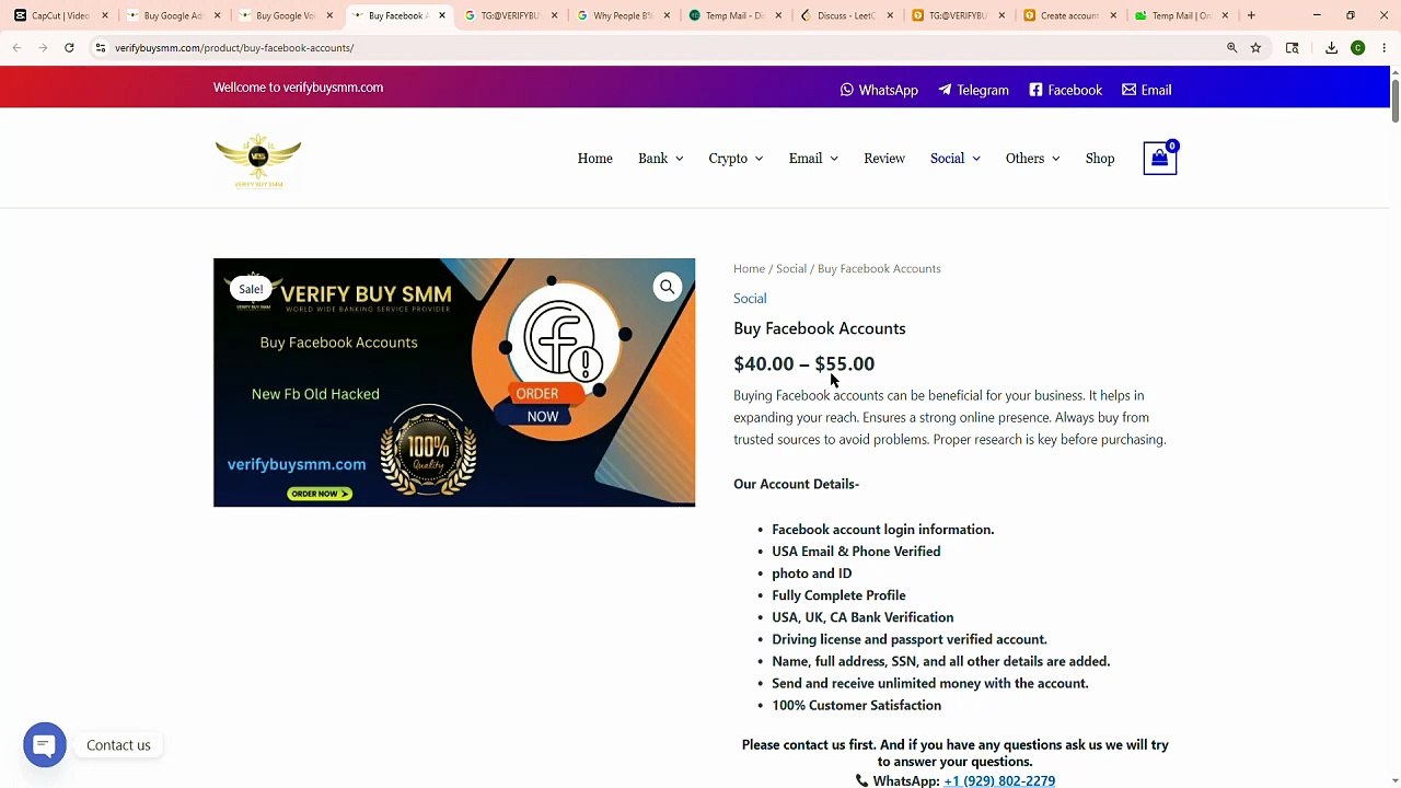Why Buying A Pre-Made Facebook  Accounts Is No Risky?