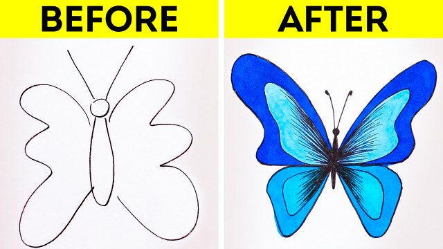 Creative Drawing Hacks for Beginners | Fun Painting Techniques You Need to Try